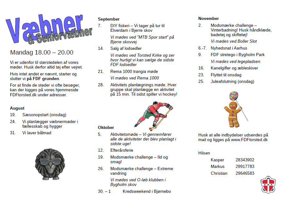 Væbner efterår 2026